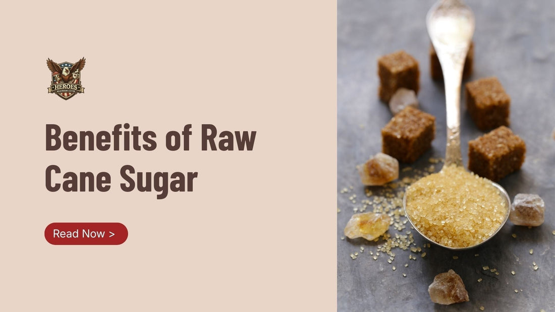 The Benefits of Raw Cane Sugar: What Makes It Different From White Sugar - Heroes Mushroom Coffee
