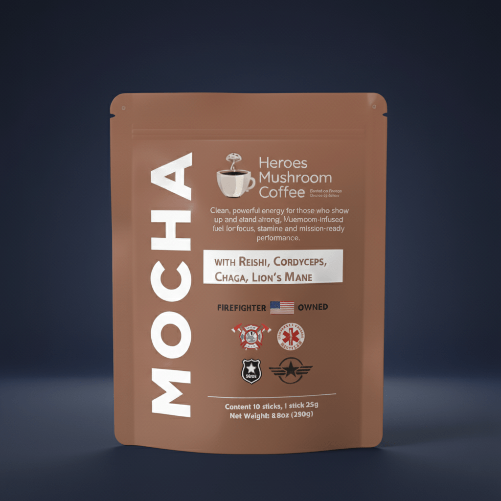 Supporting Police - Heroes Mushroom Coffee