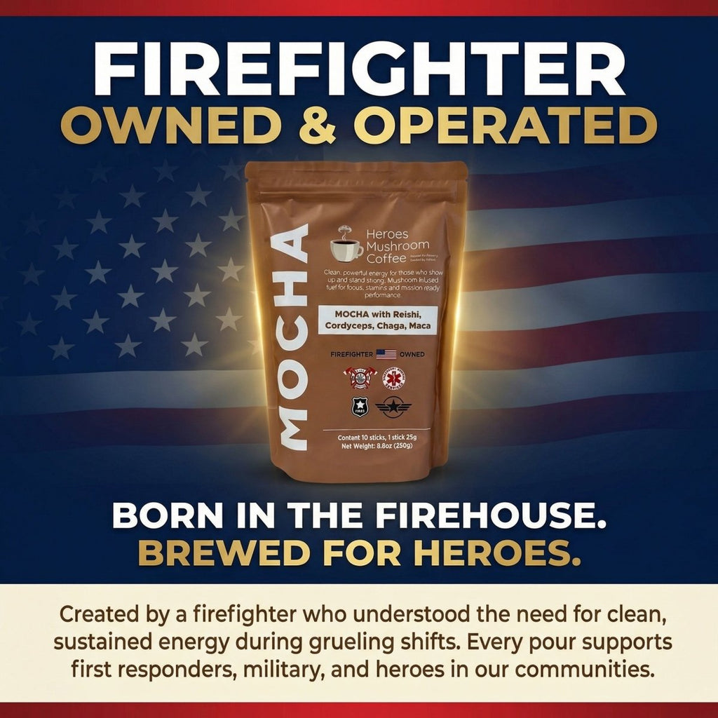 Heroes Mushroom Coffee - Mocha - Heroes Mushroom Coffee