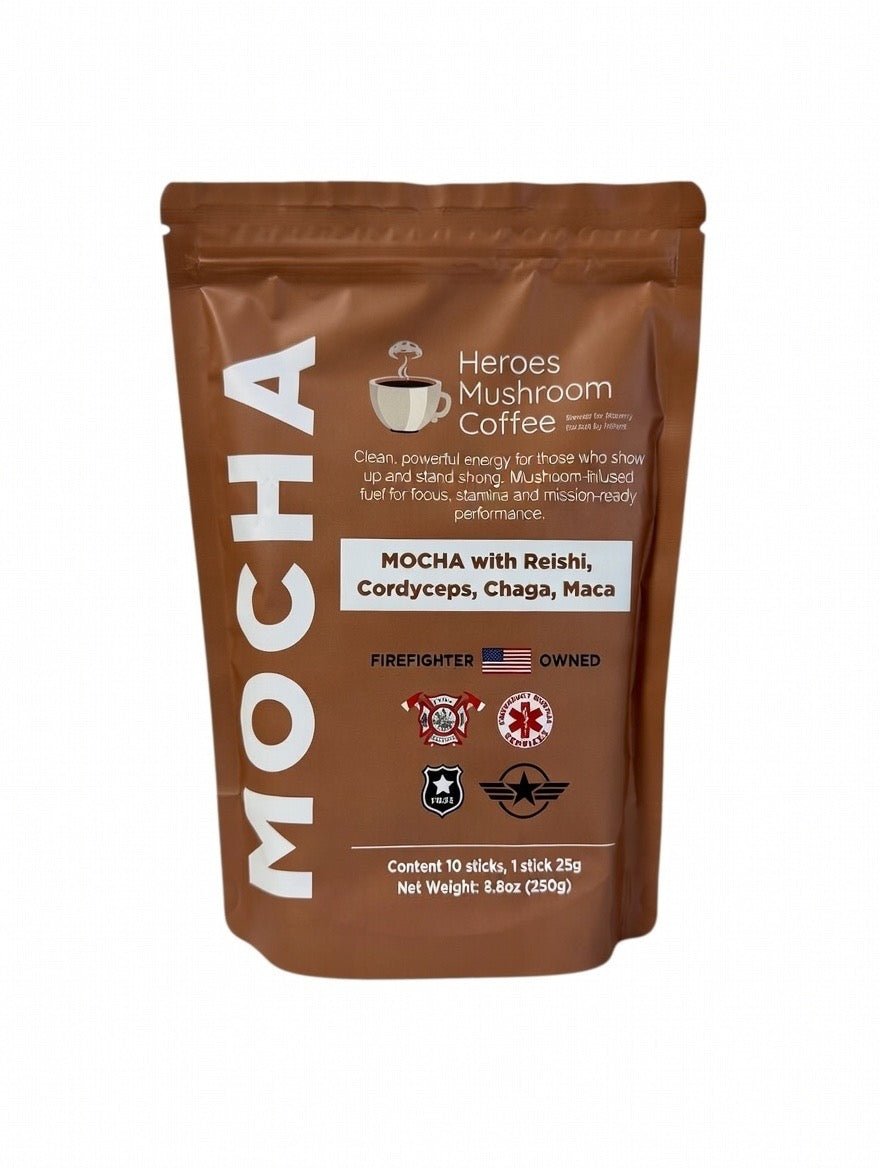 Heroes Mushroom Coffee - Mocha - Heroes Mushroom Coffee