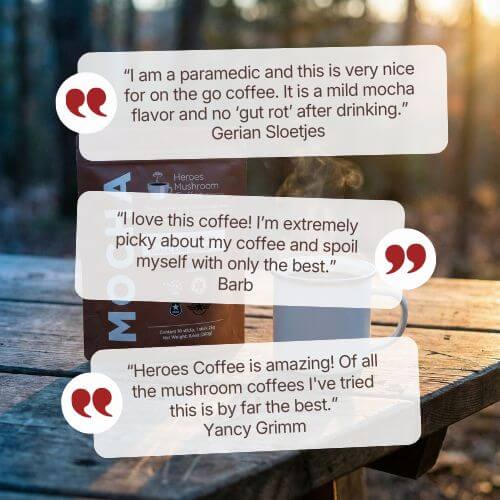 Heroes Mushroom Coffee - SAMPLE PACKETS