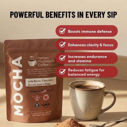 Heroes Mushroom Coffee - SAMPLE PACKETS