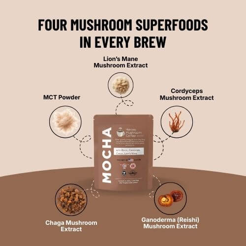 Heroes Mushroom Coffee - Mocha