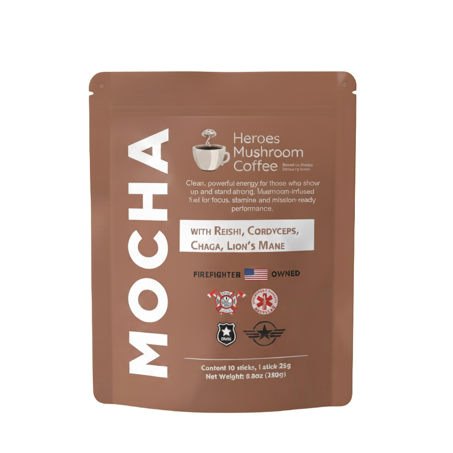 Heroes Mushroom Coffee Mocha